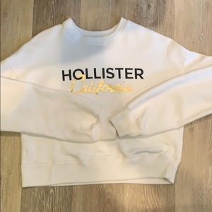 Hollister crop sweatshirt